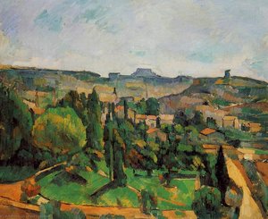 Ile De France Landscape — Paul Cézanne