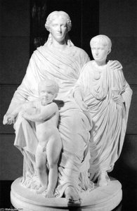 Cornelia, Mother Of The Gracchi — Pierre Jules Cavelier