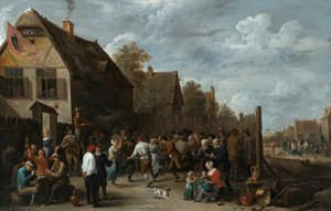 The Village Festival — David Teniers The Younger