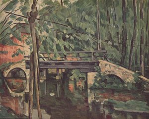 Die Brücke Von Maincy — Paul Cézanne