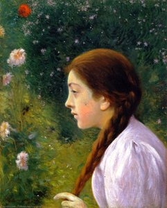 Girl With Braid — Federico Zandomeneghi
