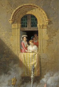 A Passiontide Procession — Penry Williams