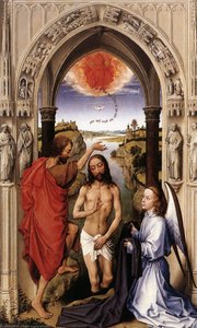Retabloul Sfântului Ioan (panoul Central) — Rogier Van Der Weyden