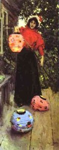 Paper Lanterns. — Konstantin Alexeievitch Korovin