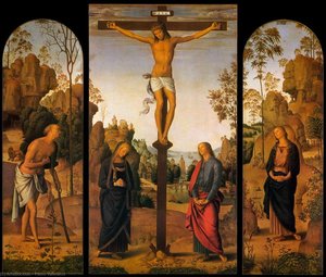 The Galitzin Triptych — 皮埃罗·范努奇 (佩鲁吉诺)