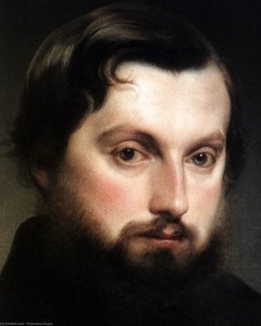 Portrait Of Gian Giacomo Poldi Pezzoli (detail) — Francesco Hayez