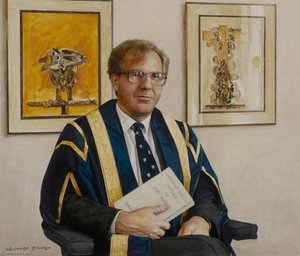 Professor Sir Stewart Sutherland (b.1941), Principal (1985–1990) — Richard Stone