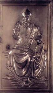 Door Of A Ciborium — Lorenzo Ghiberti