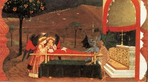 Il Miracolo Dell'ostia Profanata (scena 6) — Paolo Uccello