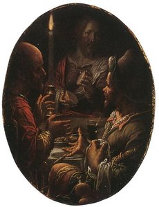 Supper At Emmaus — Joachim Anthonisz Wtewael