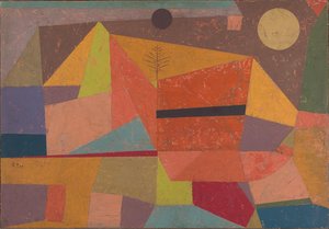 Joyful Mountain Landscape — Paul Klee