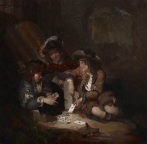 Game Of Cards — Adriaen Van Der Werff