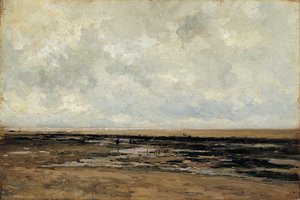 Villerville Beach. Normandy — Carlos De Haes