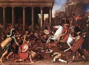 La Destrucción Del Templo De Jerusalén — Nicolás Poussin