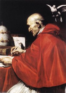 St Gregory The Great — Carlo Saraceni