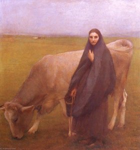 In The Meadow — Pascal-adolphe-jean Dagnan-bouveret