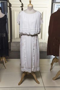 Milk-white Marquisette Dress — Elza Rapoport