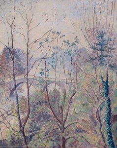 Richmond Bridge — Lucien Pissarro