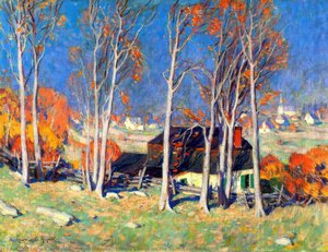 Lonely Village On The Saint Lawrence — Clarence Alphonse Gagnon