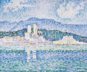 Antibes, Tormentas — Paul Signac
