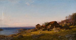 Evening Mood (aftenstemning) — Amaldus Clarin Nielsen