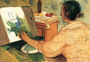 Felka Platek Painting — Felix Nussbaum
