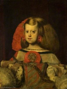 The Infanta Margarita — Juan Bautista Martínez Del Mazo