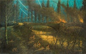 Capture Of Ponte Grande, Syracuse, 1943 — Cecil Gordon Lawson