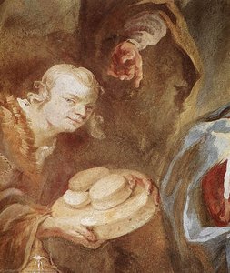 Adoration Of The Shepherds (detail) — Franz Anton Maulbertsch