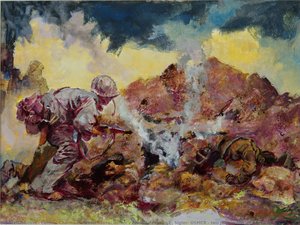 Private Franklin E. Sigler, Usmcr - Iwo Jima In The Volcano Islands — Colonel Charles H. Waterhouse, Usmcr