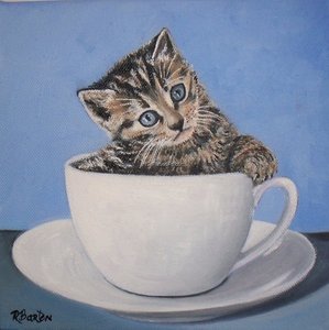 Cuppa Kitten — Rose Maynard Barton