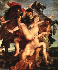 El Asalto A Las Hijas De Leucipo — Pedro Pablo Rubens