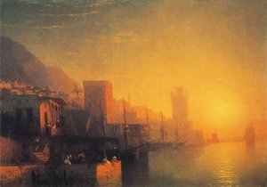 The Island Of Rhodes — Ivan Konstantinovich Aivazovsky