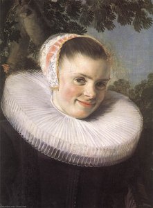 Couple Marié Dans Un Jardin (détail) — Frans Hals I