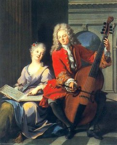 The Music Lesson — Marc Nattier