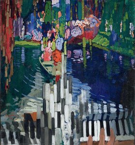 Piano Keys Lake — Frantisek Kupka