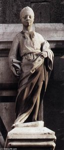 Prophet (left Of The Porta Della Mandorla) — Donatello