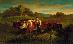 Herdsmen With Cows — Edward Mitchell Bannister