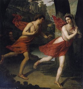 Pauline As Daphne Fleeing From Apollo — Robert Jacques François Lefèvre