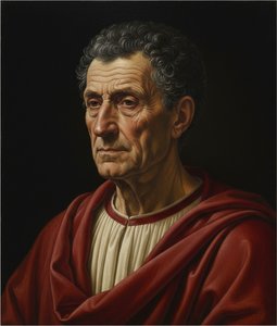 The Sovereign Of Silence: A Study In Crimson And Shadow — Marc Duvallier