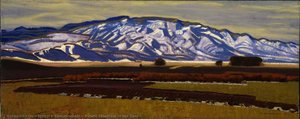 Picuris Mountain (near Taos) — Ernest Leonard Blumenschein