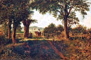 Lane Near Carrow, Norwich — John Joseph Cotman