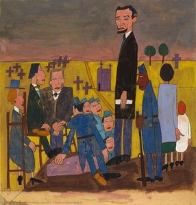 Lincoln At Gettysburg Iii — William H. Johnson
