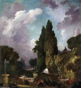 Il Gioco Della Bandiera — Jean-honoré Fragonard
