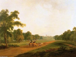 Allington Hunting Party In India — Thomas And William Daniell