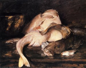 Natura Morta, Pesci — William Merritt Chase