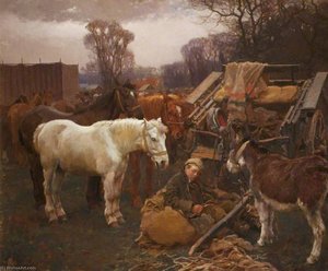 The Last Of The Fair — Sir Alfred James Munnings