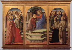 Coronation Of The Virgin — Filippo Di Tommaso Lippi