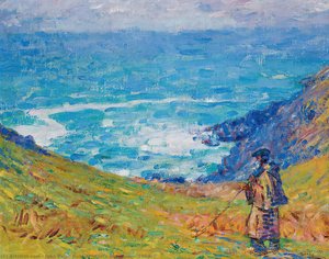 Cliffs At Falaise, (1904) — John Peter Russell
