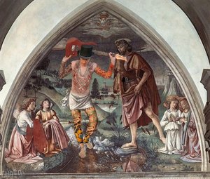 Baptism Of Christ — Domenico Ghirlandaio